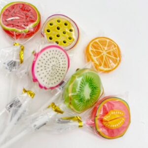 Fruit Shaped Lollipops Candy