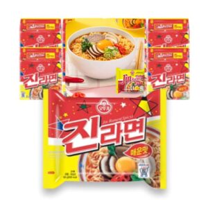 Ottogi Jin Ramen Spicy Korean Instant Noodles