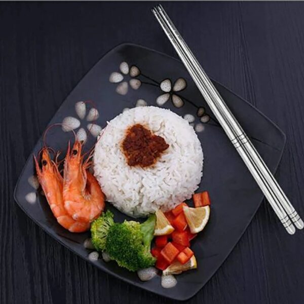 Stainless Steel Chopsticks - Image 5