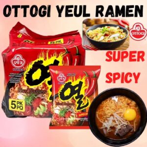 Ottogi Yeul Ramen  Super Spicy Korean Instant Noodles