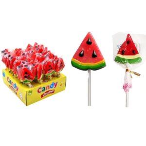 Water Melon Lollipops