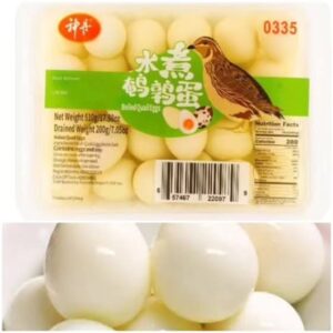 Peeled Quails Eggs
